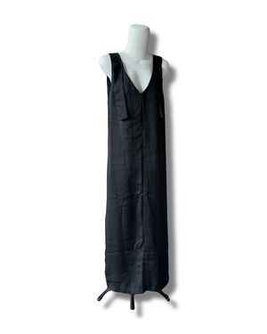 H&M Goth Midi dress Wanita black