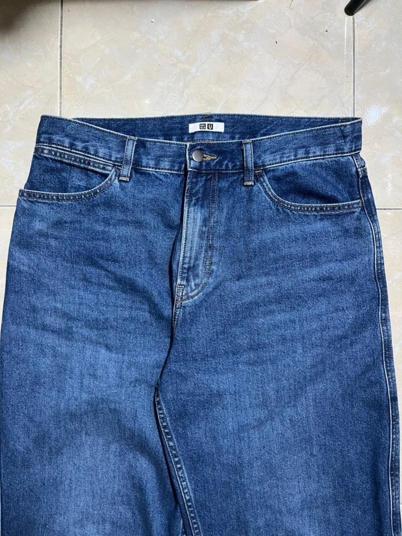 UNIQLO U JEANS WIDE TAPERED, foto 2