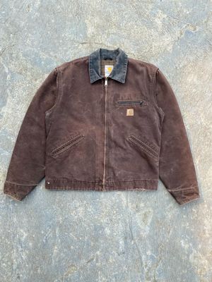 Carhartt Vintage Luxury Casual shirt Pria brown