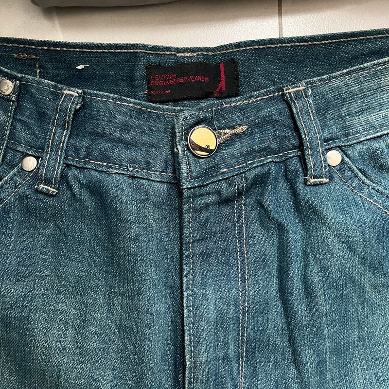 2000's Levi's Engineered Greencast Denim Flap Pocket, foto 3
