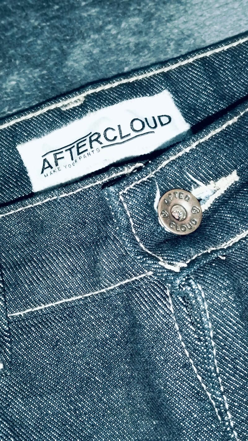 Raw denim baggy, foto 3