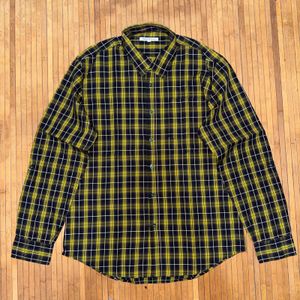 JAPANESE BRAND SEMANTIC DESIGN TARTAN CHECK LONG SLEEVE SHIR