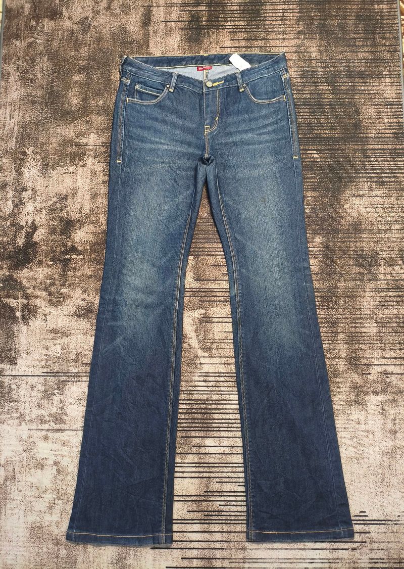 FLARE JEANS LOW RISE SIZE 27, foto 3