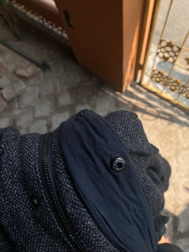 [Termurah] Calvin Klein Parka Wool Puffer Jacket, foto 8