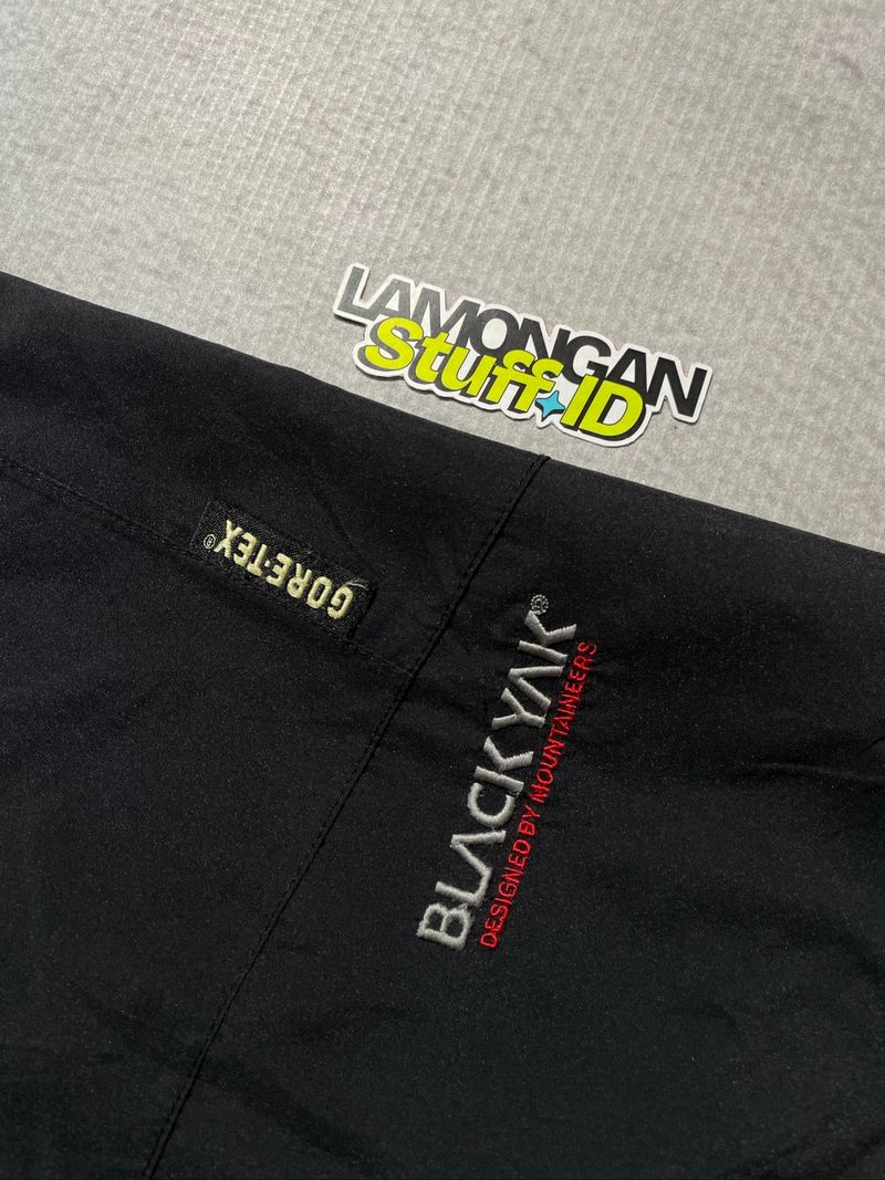 Blackyak goretex outdoor jacket waterproof gorpcore, foto 9