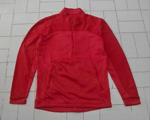 Jaket Sport Half Zip Adidas Golf Merah
