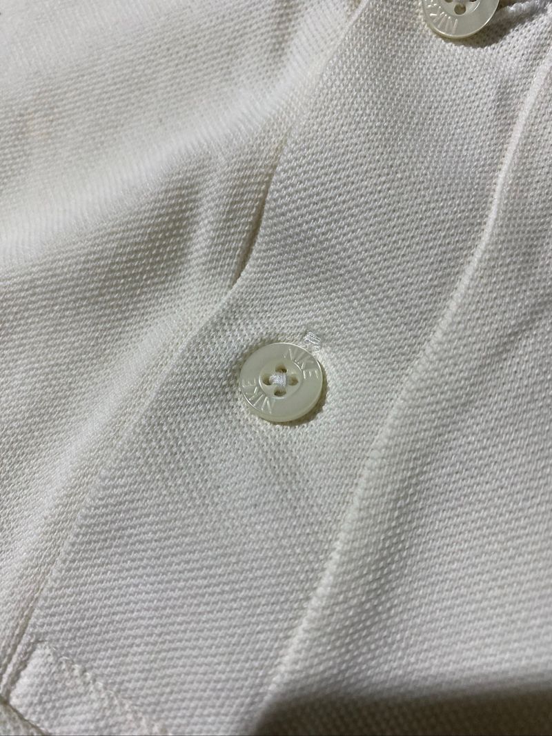 Nike White Logo Polo Shirt, foto 5