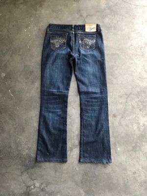 Vintage Guess lowrise bootcut jeans denim y2k rock gothic