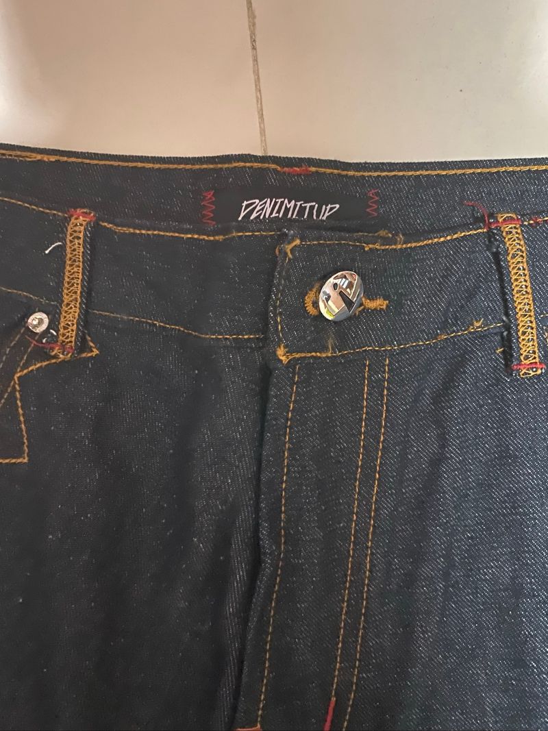 DENIMITUP A1 WIDE BARREL DENIM SIZE 38 PRELOVED, foto 2