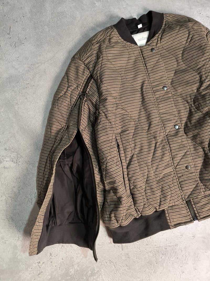 GU x rokh queilted bomber jacket, foto 4