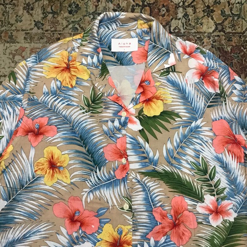 Open Collar Shirt Hawaiian Aloha, foto 2