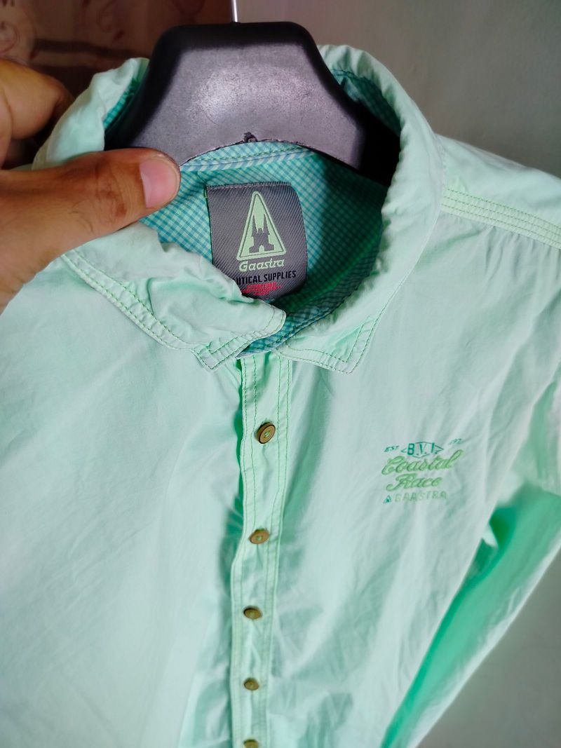 kemeja pria SIZE M branded gaastra, foto 4