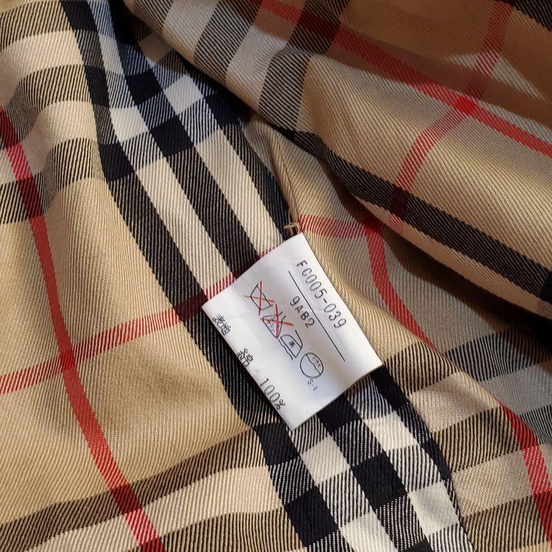 Burberry Casual Harrington jacket Pria tan, foto 4