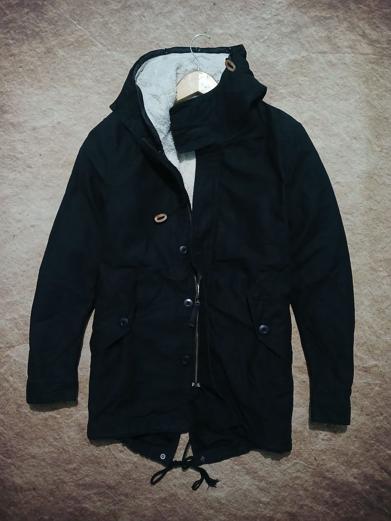 Global work parka jaket kanvas second original, foto 3