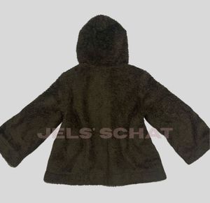 Jaket Tebal Bulu berhoodie