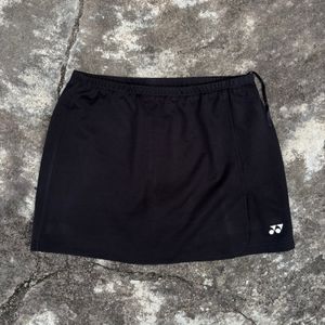 Yonex Badminton Tenis Black Sports Skirts