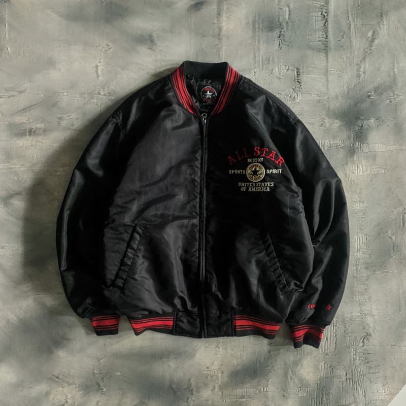 Converse Streetwear Bomber jacket Pria black, foto 2