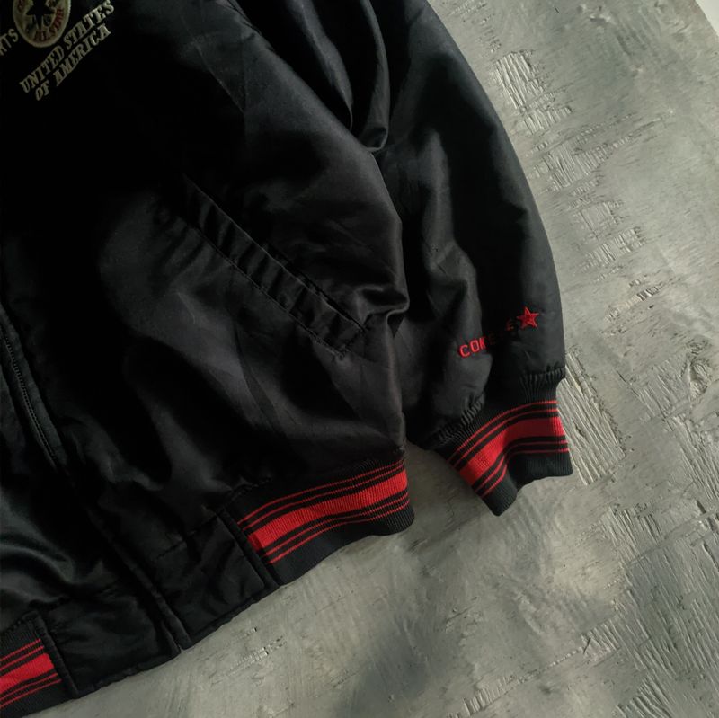 Converse Streetwear Bomber jacket Pria black, foto 4
