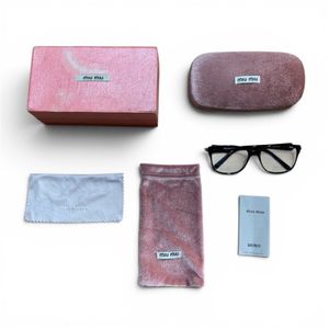 Miu Miu 01MV Women Black Glasses