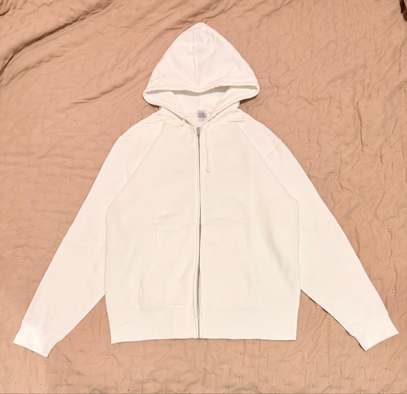 [MF Ghost] Zip-up Hoodie (White), foto 4