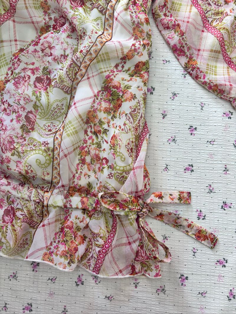 Floral Patchwork Babydoll Top, foto 5