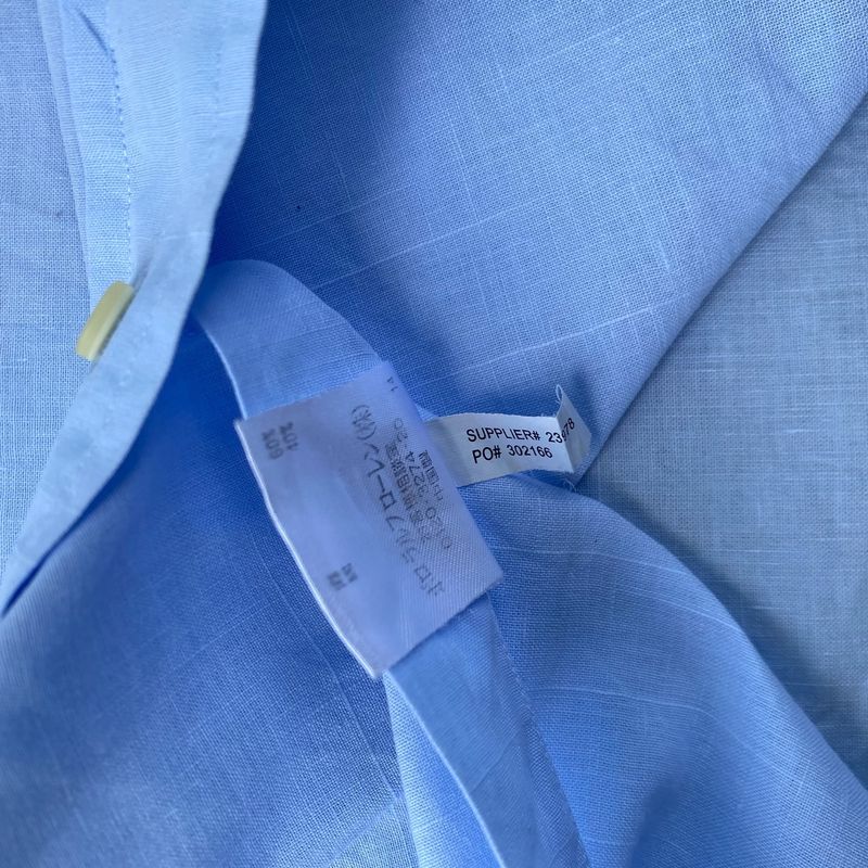 Kemeja Linen Ralph Lauren, foto 5