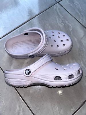 crocs classic pink soft ori