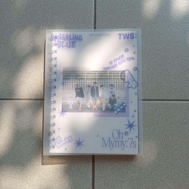 TWS Sparkling Blue Lucky Version Album Only, foto 2