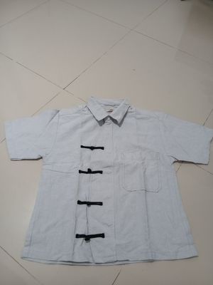 Boxy cheongsam shirt