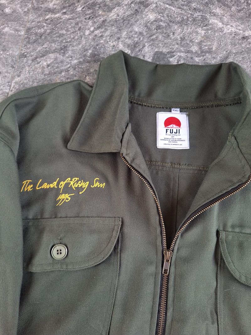 FUJI1995 MILITARY CANVAS JACKET, foto 2