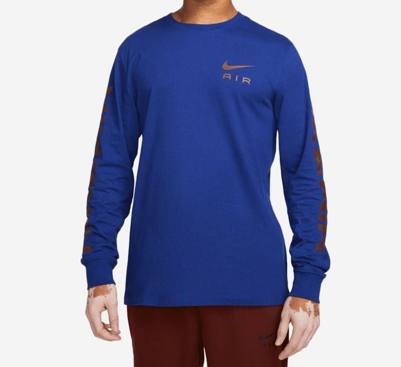 Kaos nike air long sleeve size M, foto 5
