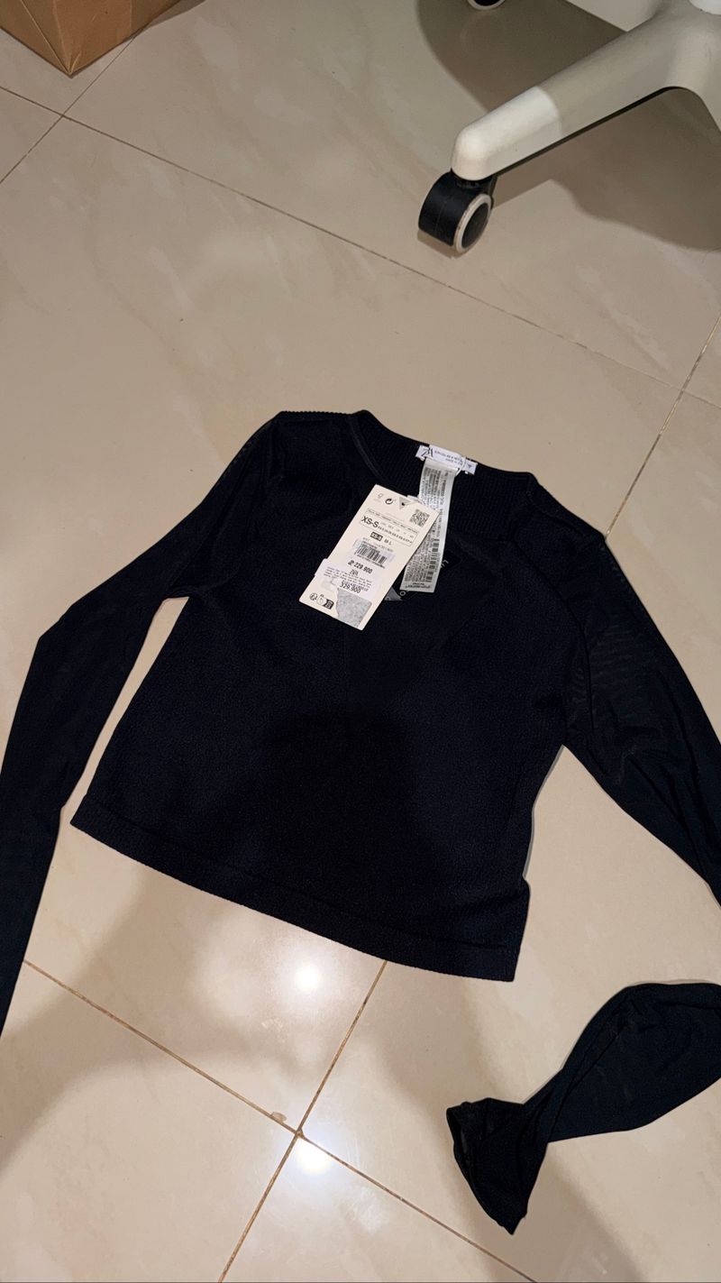 zara lengan panjang tshirts, foto 2