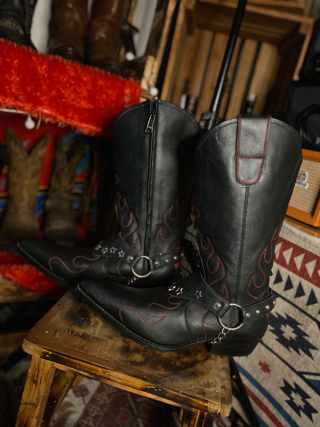 Vintage Boots Pria black, foto 2