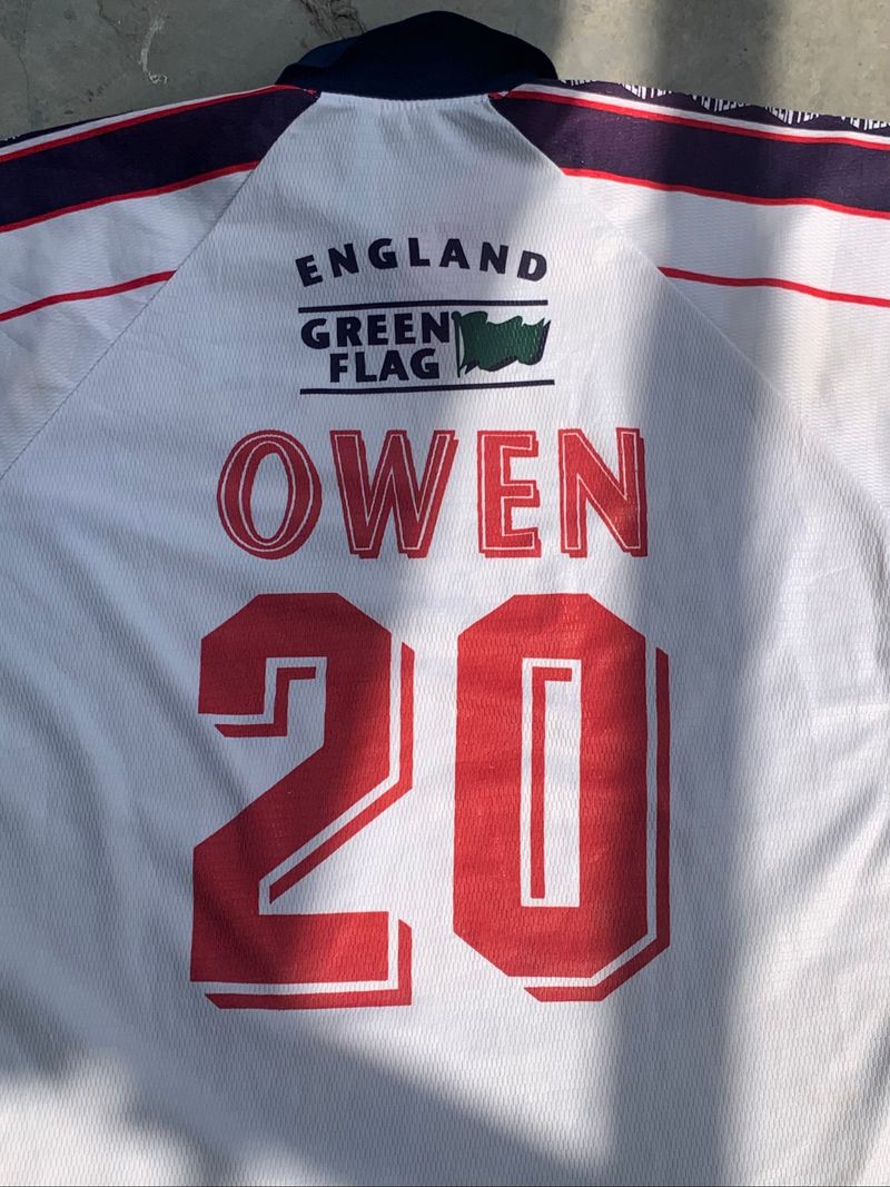 Vintage England Jersey Michael Owen, foto 2