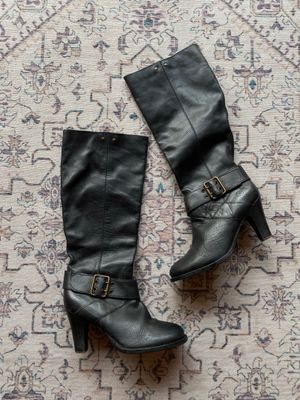 High genue leather strap shoes