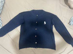 Cardigan crop navy 💙