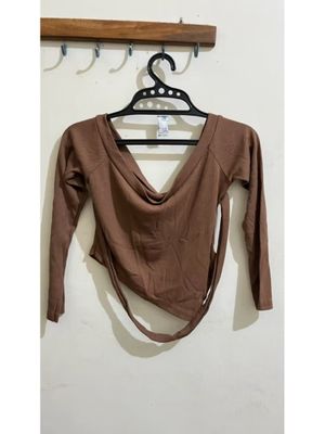 KNIT LENGAN PANJANG WANITA | ATASAN LENGAN PANJANG