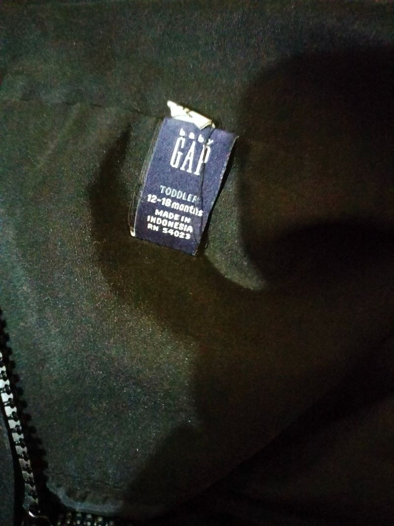 GAP Casual Windbreaker Pria black, foto 3