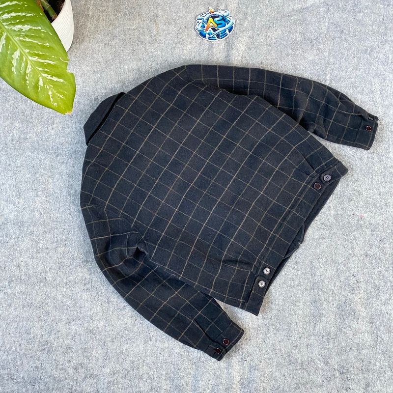 Wool Jacket windowpane  univ cambridge tebal super cakep, foto 9