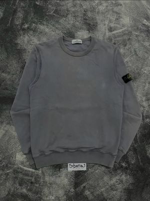 Stone Island Junior Dark Grey Crewneck