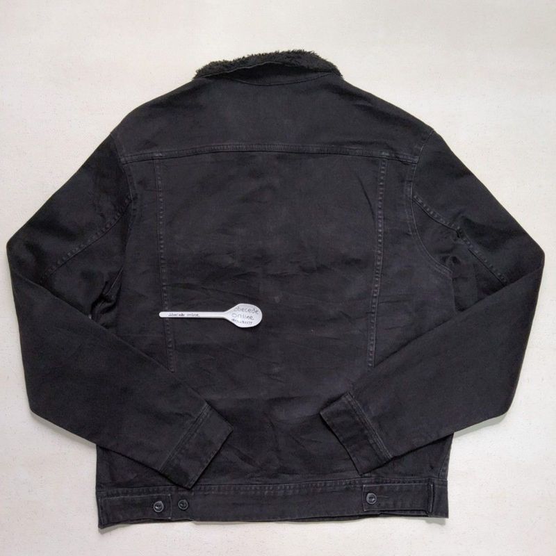 LEE RIDERS denim jacket hitam size XL, foto 2