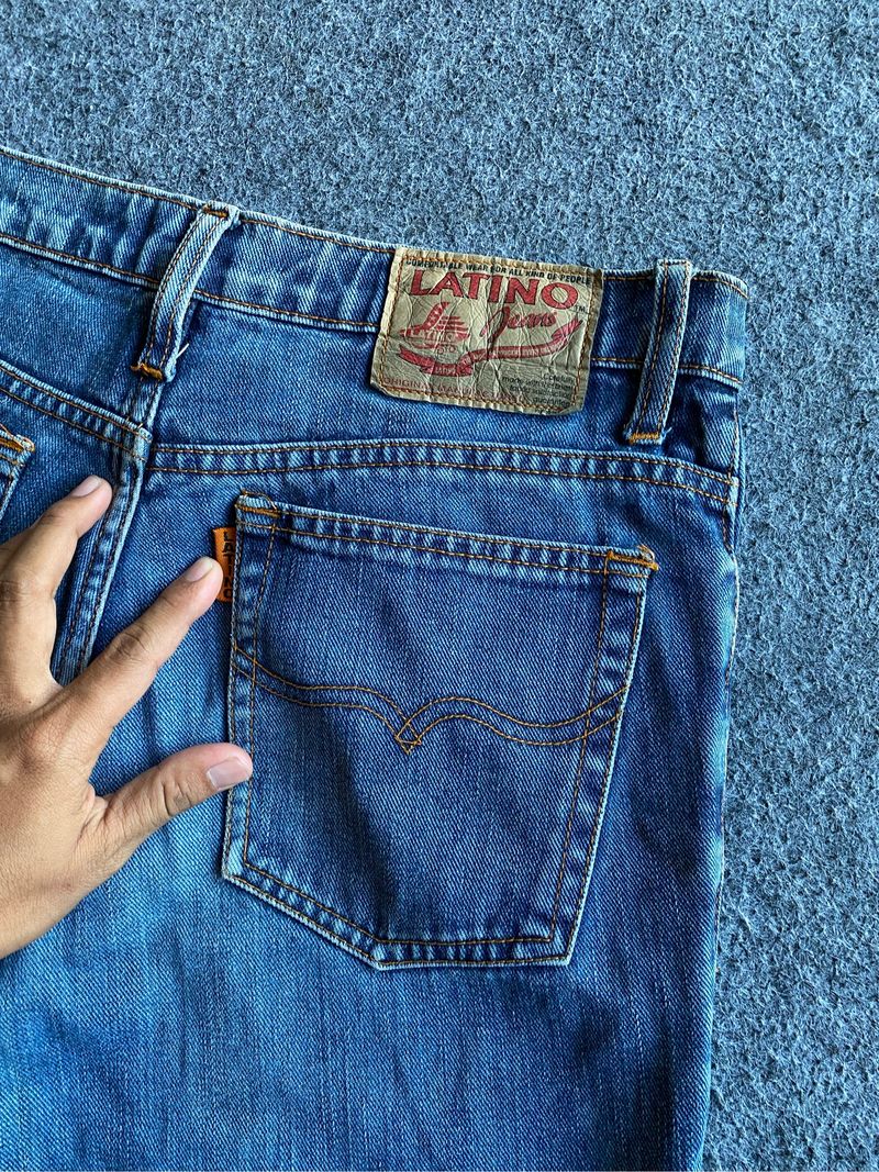 Bootcut flared jeans vintage y2k, foto 7