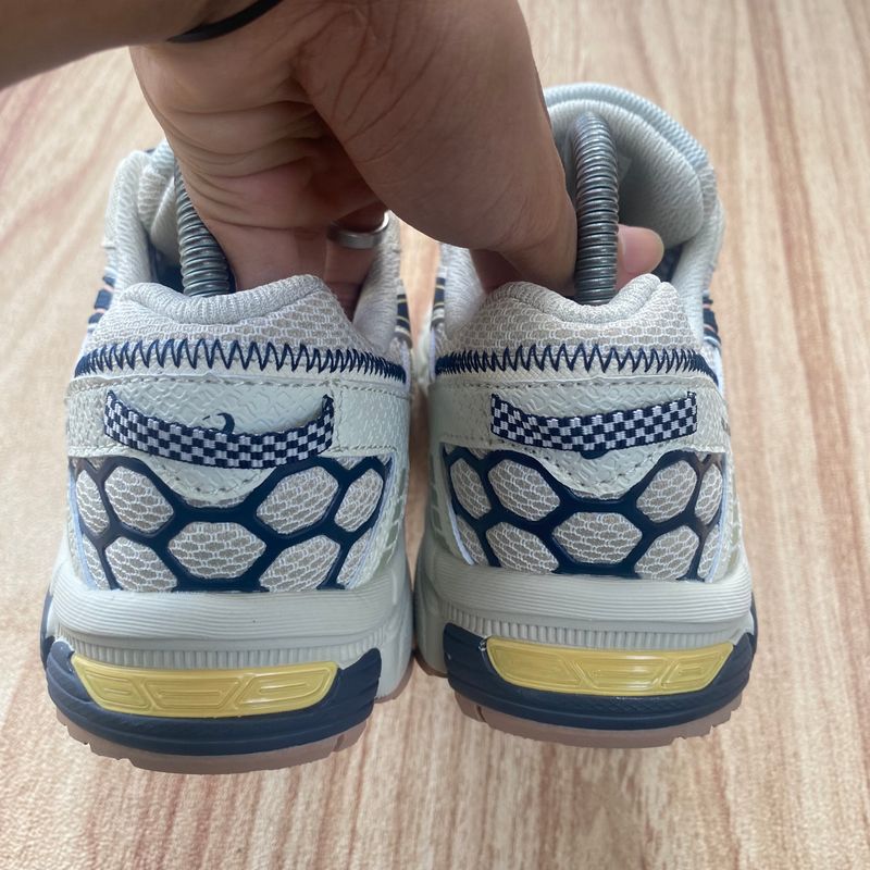Asics Casual Sneakers Pria silver blue, foto 4