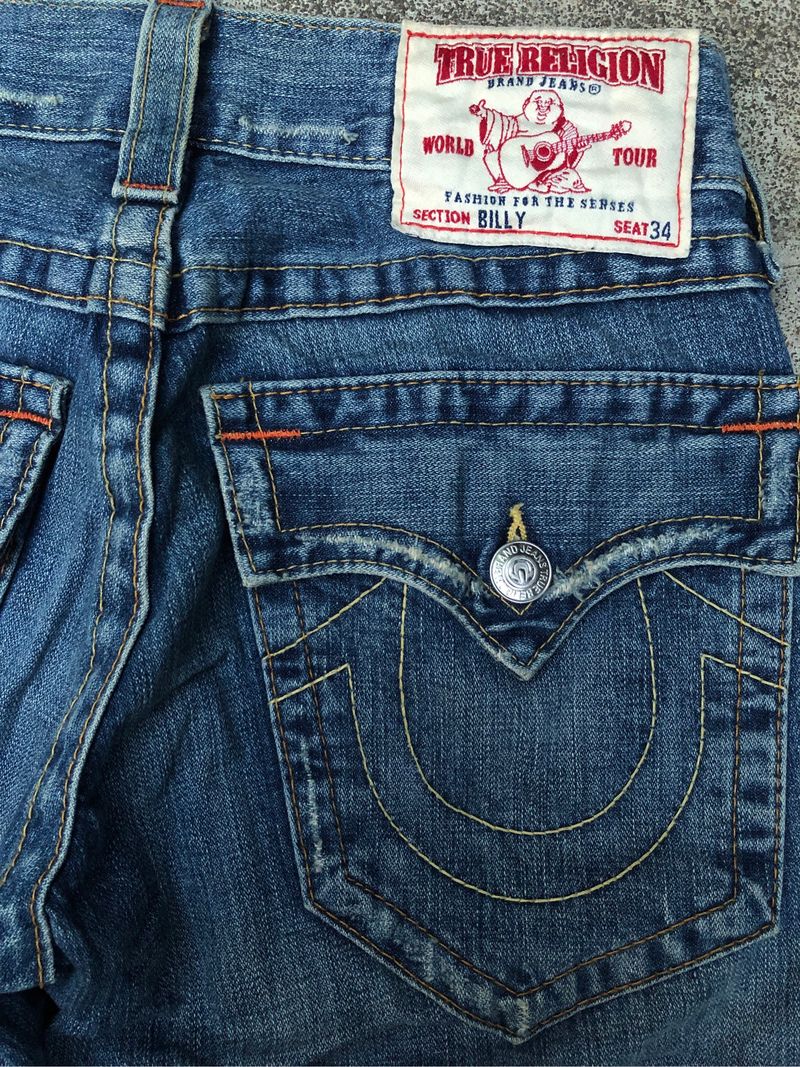 True Religion Pants Section BILLY Made IN USA, foto 4
