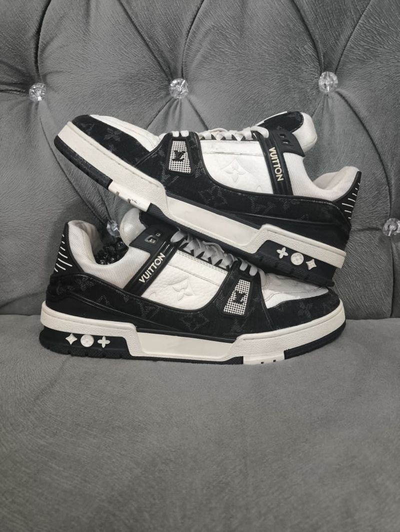Louis Vuitton LV Trainer Monogram Denim, foto 3