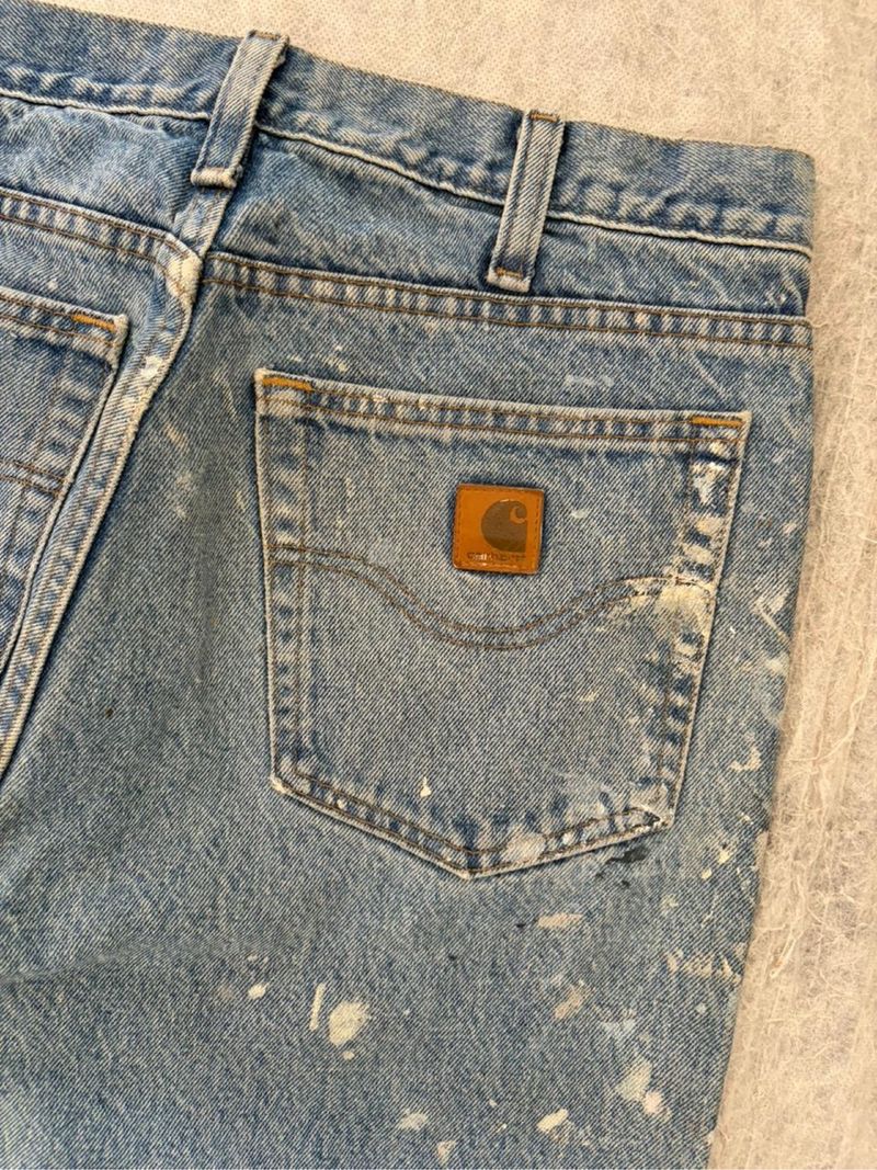 carhartt jeans painted, foto 3