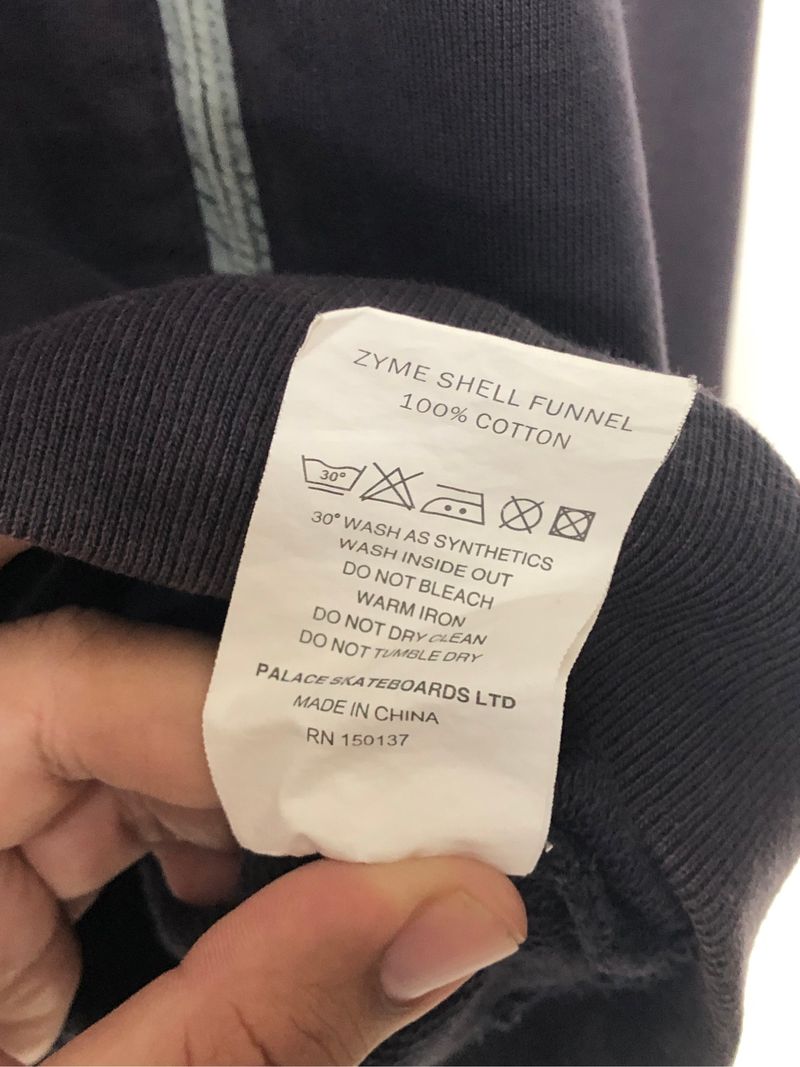 Palace London Zyme Shell Funnel Jacket SS17 Original, foto 8