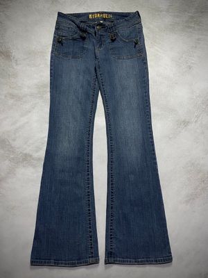 ݁ᛪ༙ Hydraulic lowrise flared pants ݁ᛪ༙