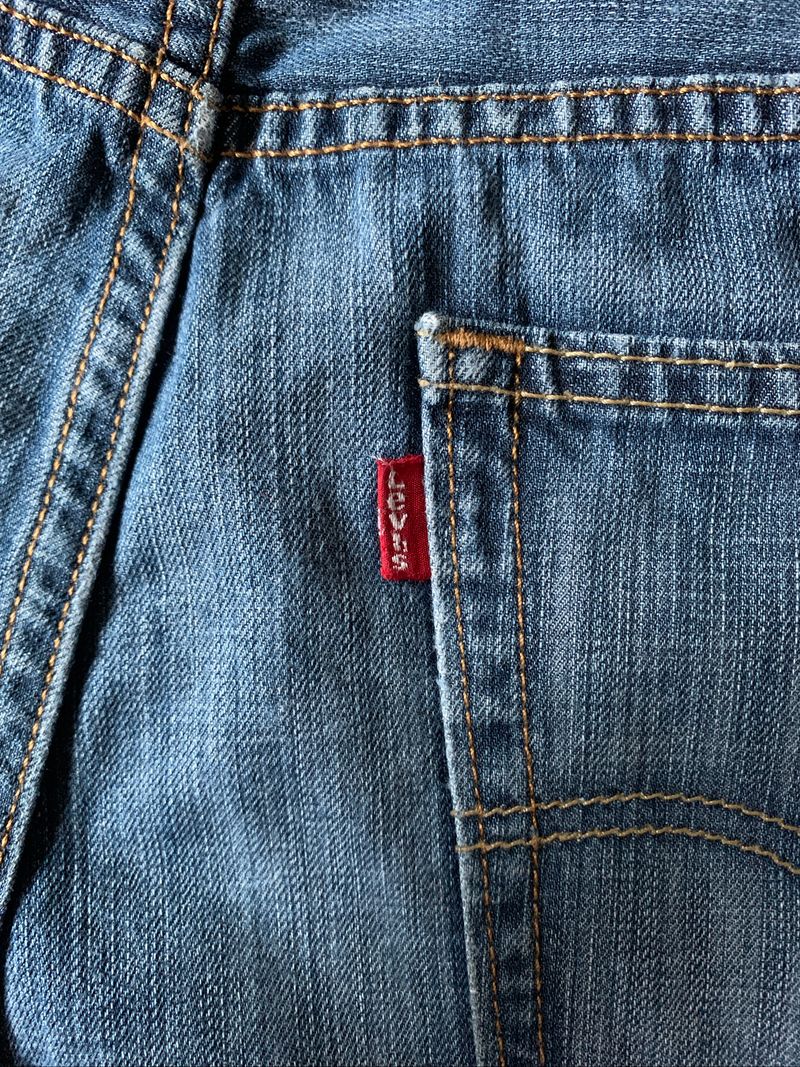 Levi’s 527 Bootcut Jeans Blue Wash, foto 4