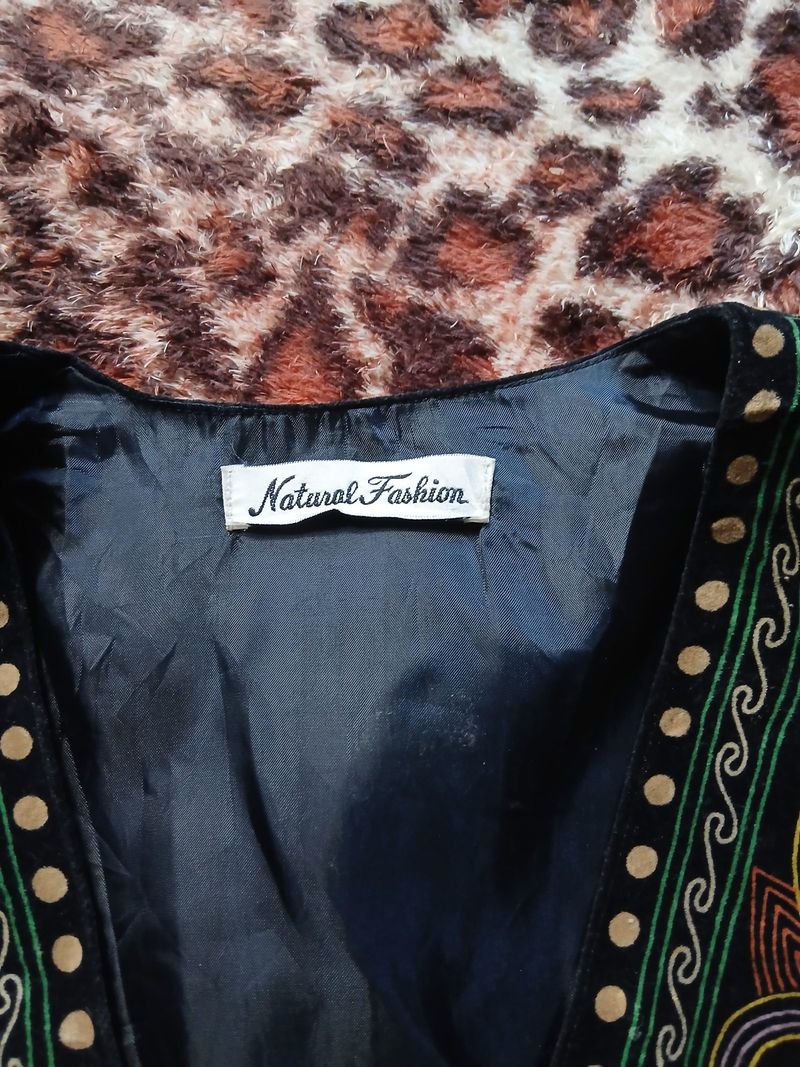Vtg 90s Hippie Vest, foto 3